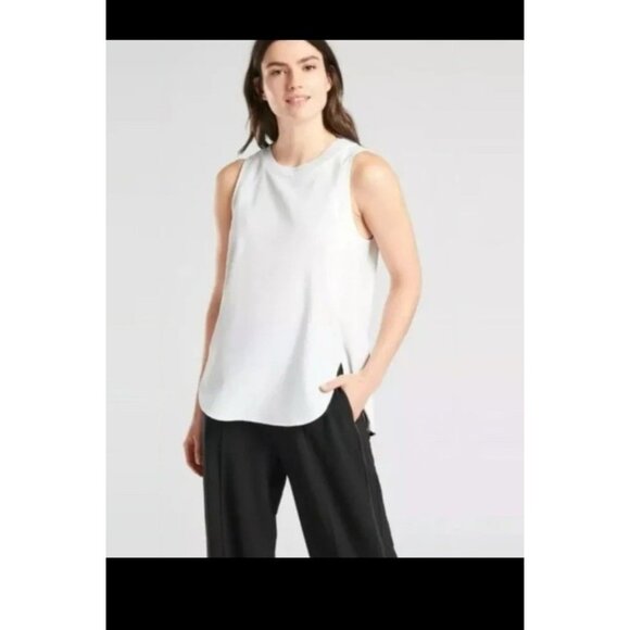 Athleta Zephyr Athletic Tank Medium Athleisure Gym Yoga - Picture 2 of 5